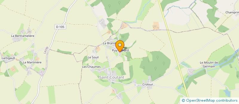 localisation de l'entreprise MONSIEUR JEAN MOUNIER à SAINT-COUTANT