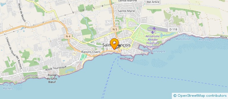 localisation de l'entreprise MONSIEUR JEAN MOUNIGADOU  SAINT-FRANCOIS