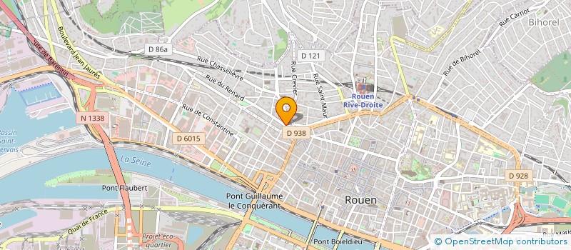 localisation de l'entreprise MONSIEUR JEAN MOUQUET  ROUEN