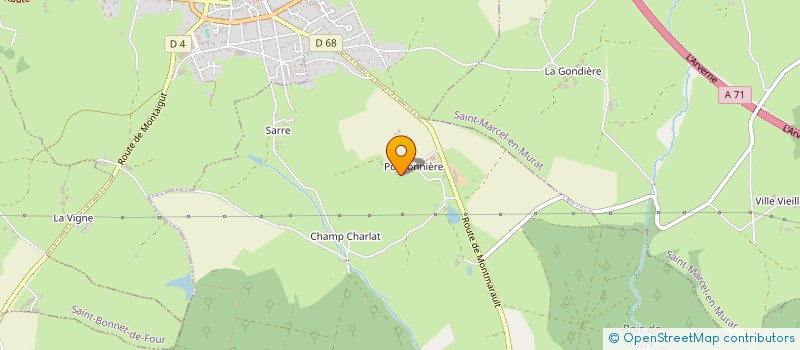 localisation de l'entreprise MONSIEUR JEAN MOURAGNON  BLOMARD