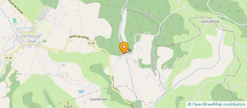 localisation de l'entreprise MONSIEUR JEAN MOURGUES  VERFEIL