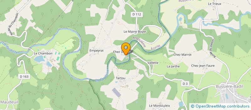 localisation de l'entreprise MONSIEUR JEAN MOUSNIER à ECURAS