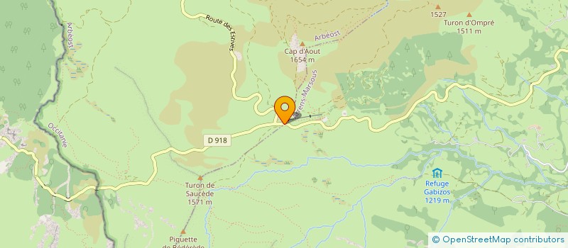 localisation de l'entreprise MONSIEUR JEAN MOUSSEIGNE  ARRENS-MARSOUS