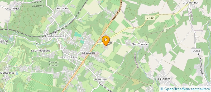 localisation de l'entreprise MONSIEUR JEAN MOUSSION  AUBIN