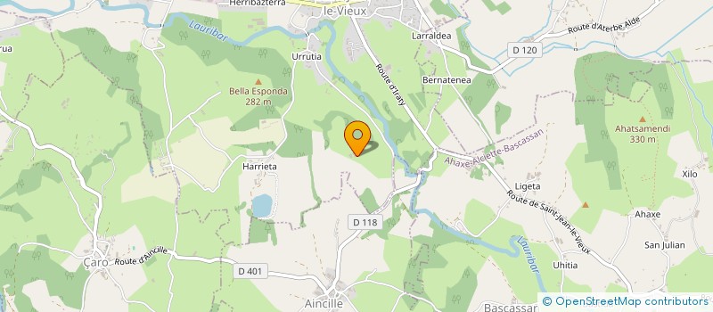 localisation de l'entreprise MONSIEUR JEAN MOUSTIRATS  LASSE