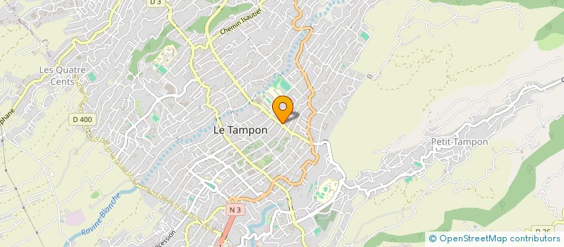 localisation de l'entreprise MONSIEUR JEAN MOUTIN à LE TAMPON