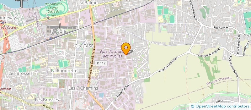 localisation de l'entreprise MONSIEUR JEAN MOUTON  DECINES-CHARPIEU