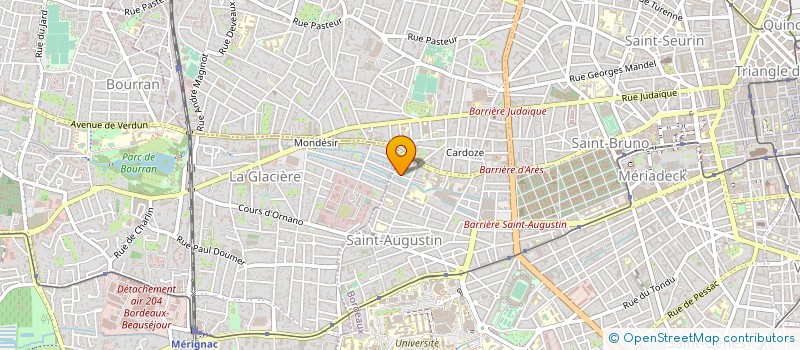 localisation de l'entreprise MONSIEUR JEAN MOUTON à BORDEAUX