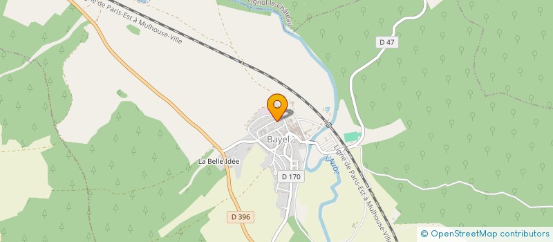 localisation de l'entreprise MONSIEUR JEAN MOUTOUVIRIN  BAYEL