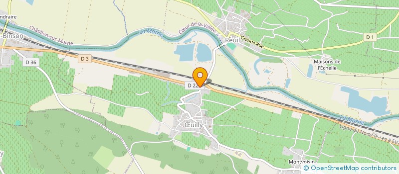 localisation de l'entreprise MONSIEUR JEAN MOUTTE  COEUR-DE-LA-VALLEE