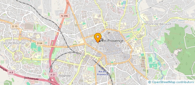 localisation de l'entreprise MONSIEUR JEAN MOUTTET à AIX-EN-PROVENCE