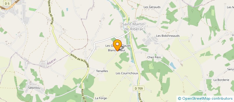 localisation de l'entreprise MONSIEUR JEAN MOUVERON  ALLEMANS