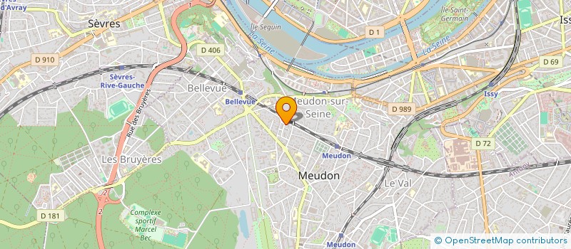 localisation de l'entreprise MONSIEUR JEAN MOUY  MEUDON