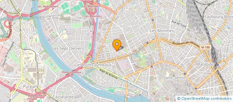 localisation de l'entreprise MONSIEUR JEAN MPOYI MAKONZO à TOULOUSE