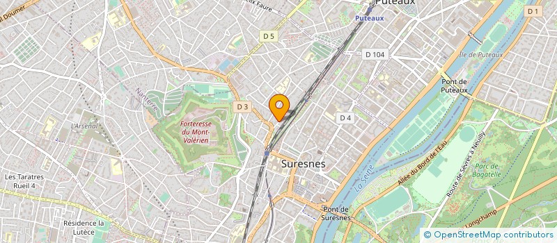 localisation de l'entreprise MONSIEUR JEAN MULLER à SURESNES