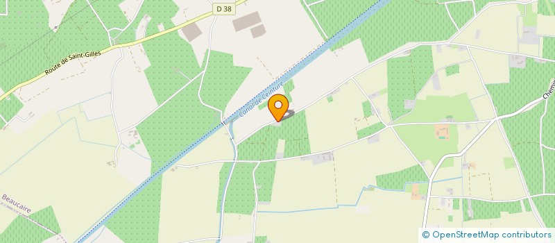 localisation de l'entreprise MONSIEUR JEAN MULLER  BEAUCAIRE