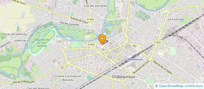 localisation de l'entreprise MONSIEUR JEAN MULTIGNER à CHATEAUROUX