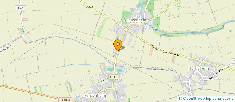 localisation de l'entreprise MONSIEUR JEAN MUNCH  QUATZENHEIM