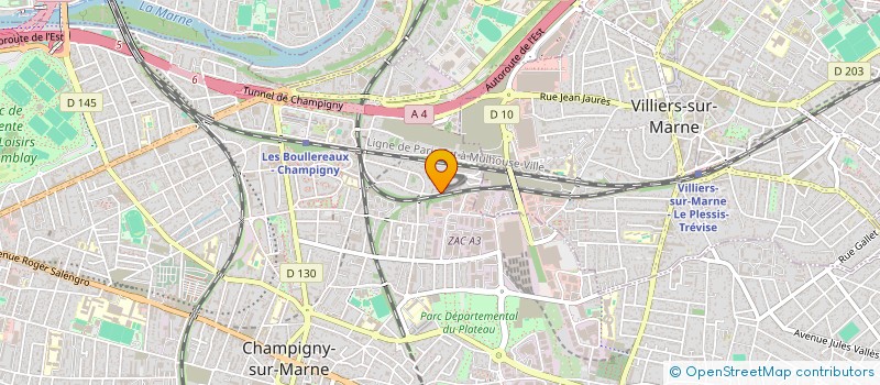 localisation de l'entreprise MONSIEUR JEAN MUNIER  CHAMPIGNY-SUR-MARNE