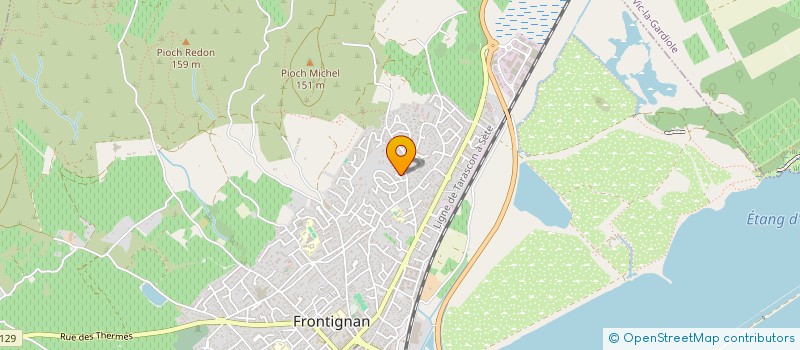 localisation de l'entreprise MONSIEUR JEAN MUNOZ à FRONTIGNAN