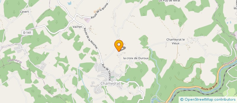 localisation de l'entreprise MONSIEUR JEAN MURAT  FAVARS