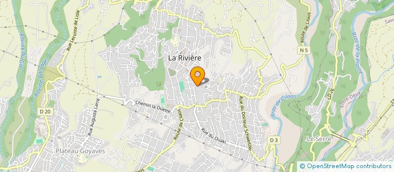 localisation de l'entreprise MONSIEUR JEAN MUSSARD  SAINT-LOUIS