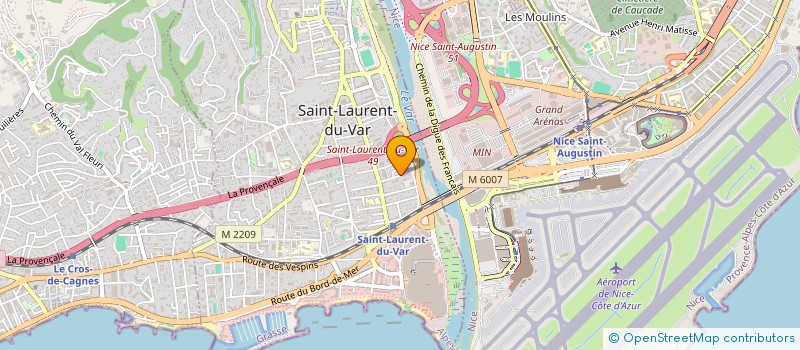 localisation de l'entreprise MONSIEUR JEAN MUSSO à SAINT-LAURENT-DU-VAR