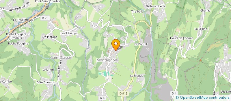 localisation de l'entreprise MONSIEUR JEAN MZE  MONTAGNOLE