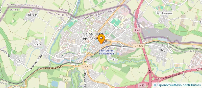 localisation de l'entreprise MONSIEUR JEAN-NACIM KALLEL-ARPINO  SAINT-JULIEN-EN-GENEVOIS