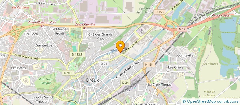 localisation de l'entreprise MONSIEUR JEAN-NADHIR EL MACHICHI à DREUX