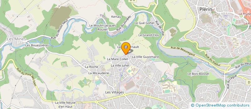 localisation de l'entreprise MONSIEUR JEAN NAGARD  SAINT-BRIEUC