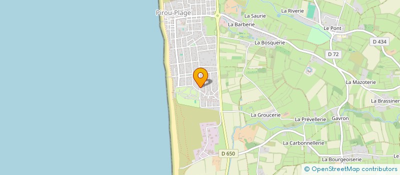 localisation de l'entreprise MONSIEUR JEAN NAGAT  PIROU