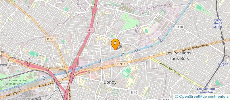 localisation de l'entreprise MONSIEUR JEAN NAKAVUA  BONDY