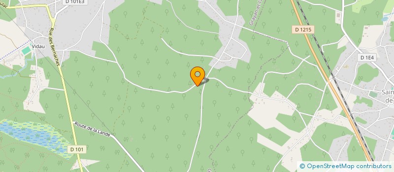 localisation de l'entreprise MONSIEUR JEAN NARDO  GRAYAN-ET-L'HOPITAL