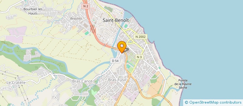 localisation de l'entreprise MONSIEUR JEAN NATCHAR  SAINT-BENOIT