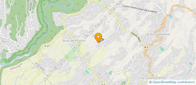 localisation de l'entreprise MONSIEUR JEAN NATIVEL  LE TAMPON