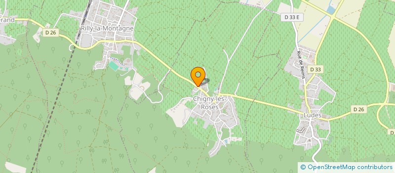 localisation de l'entreprise MONSIEUR JEAN NAUDET  CHIGNY-LES-ROSES