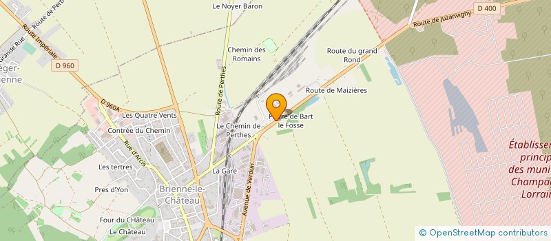localisation de l'entreprise MONSIEUR JEAN NAUDIN à BRIENNE-LE-CHATEAU