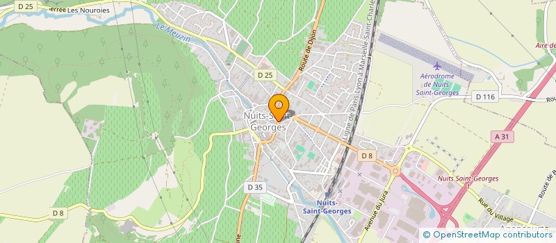 localisation de l'entreprise MONSIEUR JEAN NAUDIN à NUITS-SAINT-GEORGES