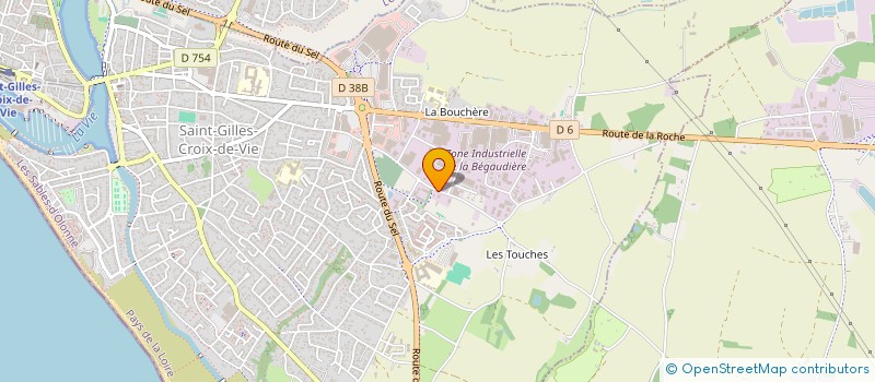 localisation de l'entreprise MONSIEUR JEAN NAULEAU à SAINT-GILLES-CROIX-DE-VIE