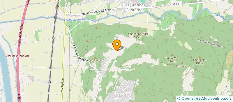 localisation de l'entreprise MONSIEUR JEAN NAVARRO  LA GARDE-ADHEMAR