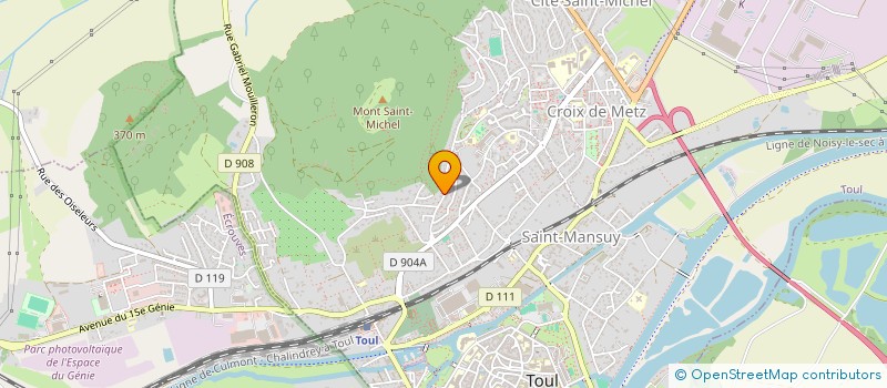 localisation de l'entreprise MONSIEUR JEAN NAVARRO  TOUL