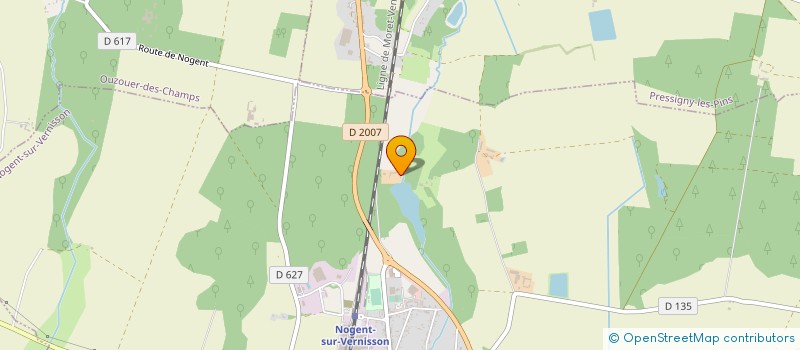 localisation de l'entreprise MONSIEUR JEAN NAVINEAU  VARENNES-CHANGY