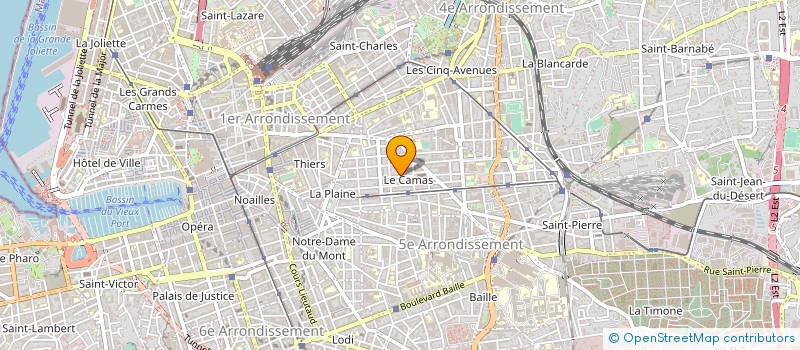 localisation de l'entreprise MONSIEUR JEAN NDILU MABIALA à MARSEILLE