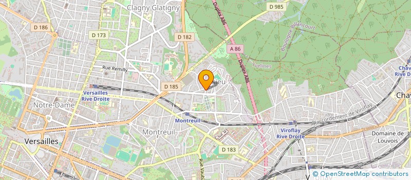 localisation de l'entreprise MONSIEUR JEAN NDRI à VERSAILLES