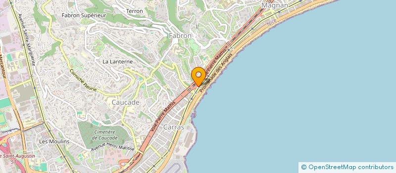 localisation de l'entreprise MONSIEUR JEAN NEBLE  NICE