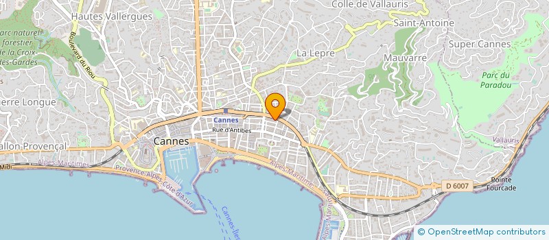 localisation de l'entreprise MONSIEUR JEAN NECCO à CANNES