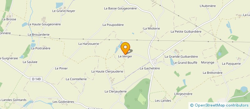 localisation de l'entreprise MONSIEUR JEAN NEGRE  CHEMILLE-EN-ANJOU