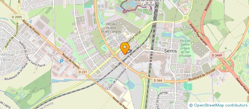 localisation de l'entreprise MONSIEUR JEAN NEGREVERGNE  CHESSY