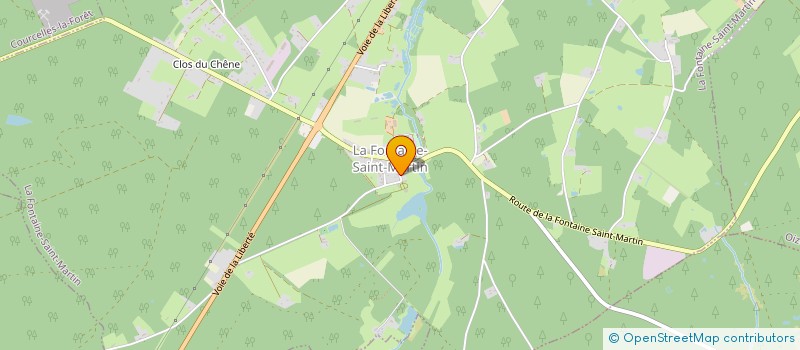 localisation de l'entreprise MONSIEUR JEAN NENY  LA FONTAINE-SAINT-MARTIN